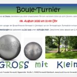 Boule‑Turnier „GROSS mit Klein“