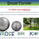 Boule‑Turnier „GROSS mit Klein“